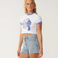 Rip Curl Bossa Nova Baby Tee - White