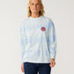 Rip Curl Stephanie Gilmore Tie Dye Long Sleeve Tee - Sky Blue