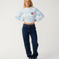 Rip Curl Stephanie Gilmore Tie Dye Long Sleeve Tee - Sky Blue