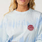 Rip Curl Stephanie Gilmore Tie Dye Long Sleeve Tee - Sky Blue
