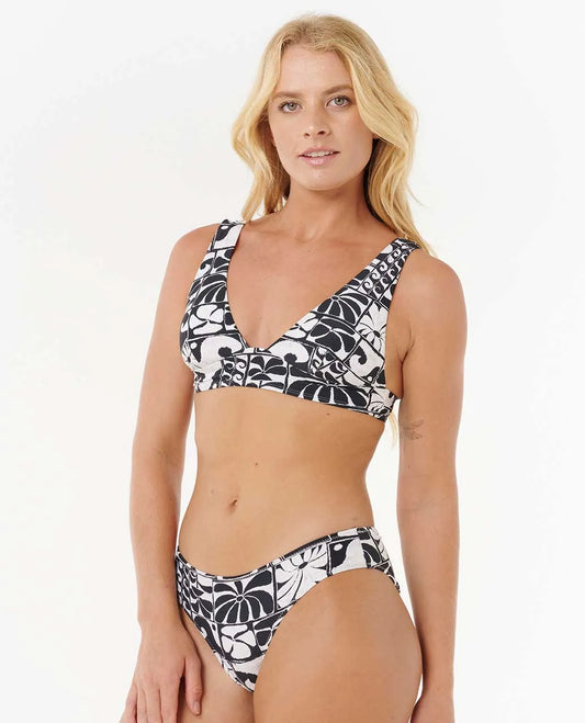 Rip Curl AOTS - Ty Williams Deep V Top - Washed Black