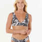 Rip Curl AOTS - Ty Williams Deep V Top - Washed Black