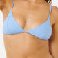 Rip Curl Premium Surf Banded Fix Triangle Bikini - Light Blue