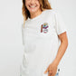 Rip Curl Archive Butterfly Tee - Bone