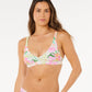 Rip Curl Molokai Halter Bikini Top - Off White