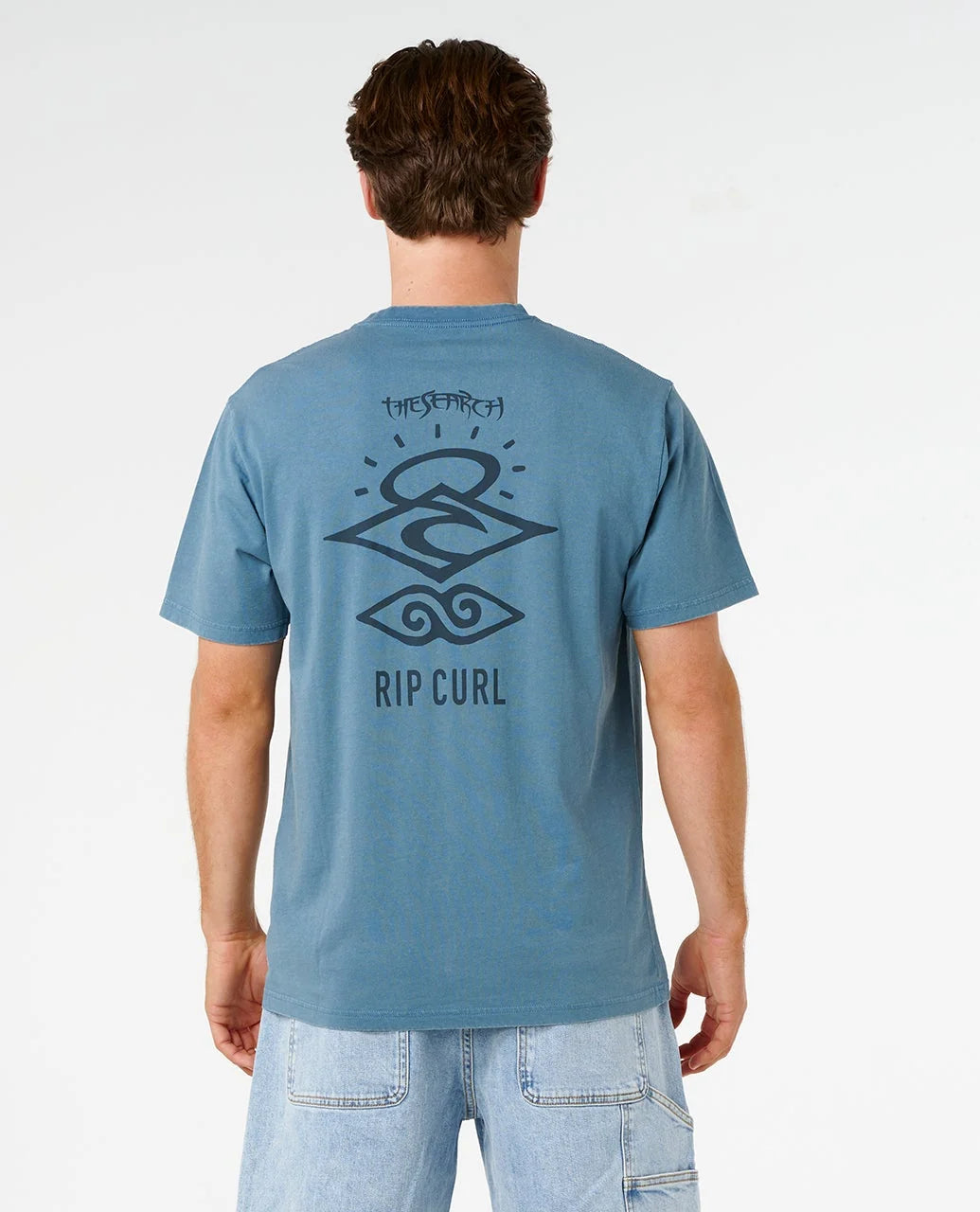Rip Curl Search Icon Tee - Bluefin