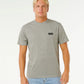 Rip Curl Easy Embroidered Tee - Grey Marle