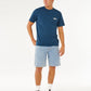 Rip Curl Easy Embroidered Tee - Navy Marle