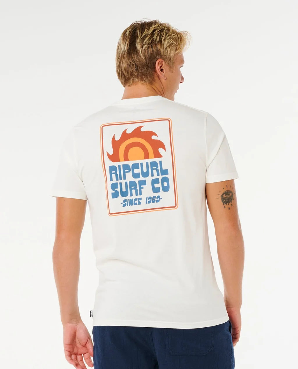 Rip Curl Pacific Rinse Sunrise Tee - Bone