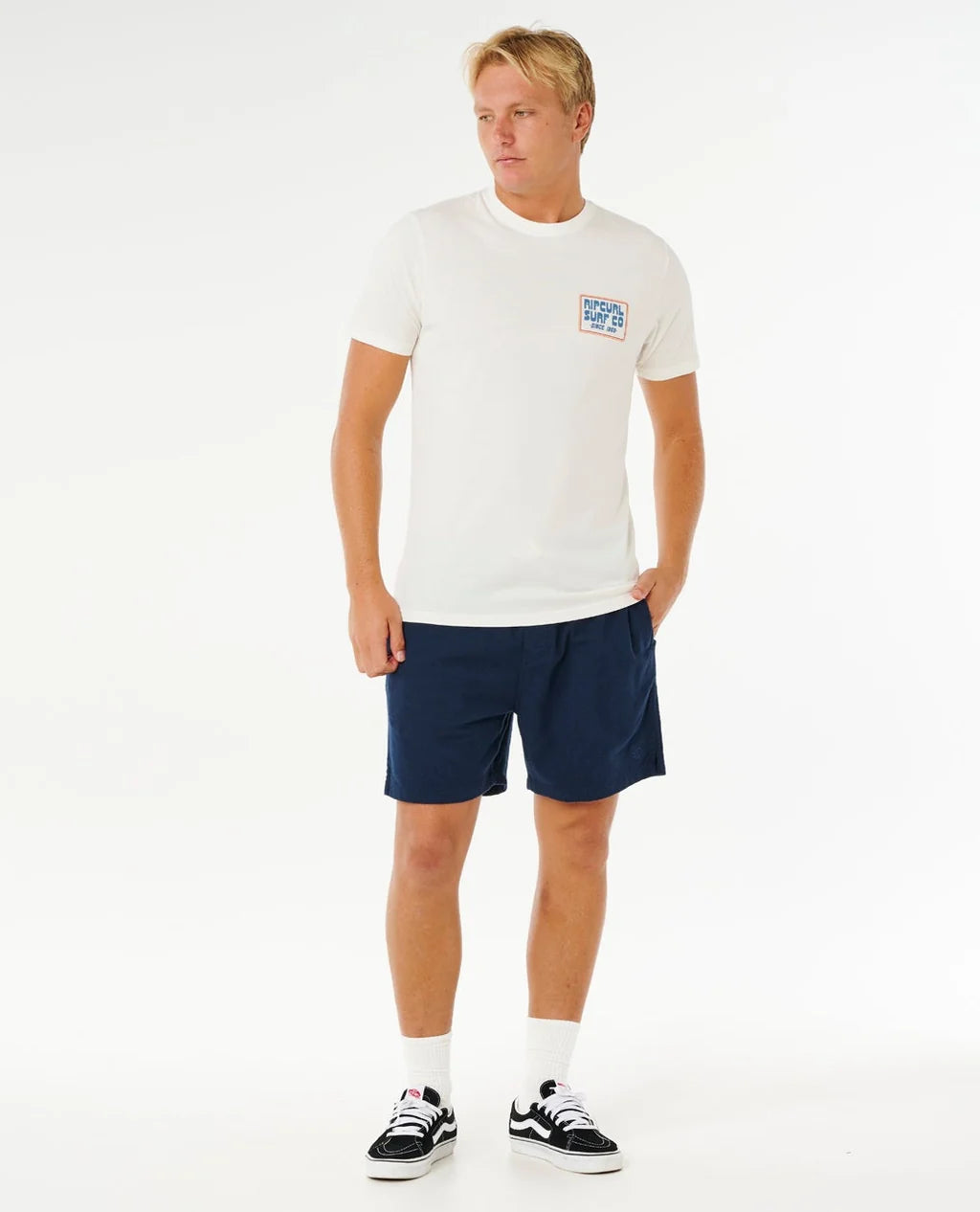 Rip Curl Pacific Rinse Sunrise Tee - Bone