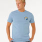 Rip Curl Pacific Rinse Stacked Tee - Faded Denim