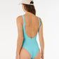 Rip Curl Vibe Surf One Piece - Sea Blue