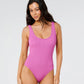 Rip Curl Vibe Surf One Piece - Purple Pink