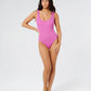 Rip Curl Vibe Surf One Piece - Purple Pink