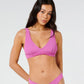 Rip Curl Vibe Surf Multi Fit V Neck - Purple Pink