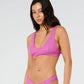 Rip Curl Vibe Surf Multi Fit V Neck - Purple Pink