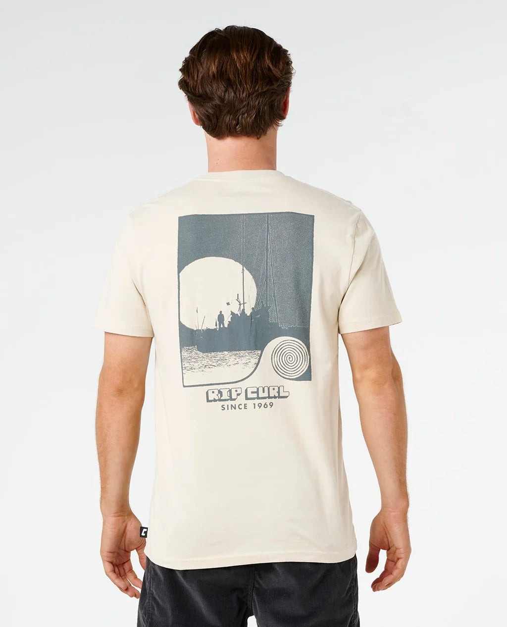 Rip Curl Artists of the Search Boat Tee - Vintage White