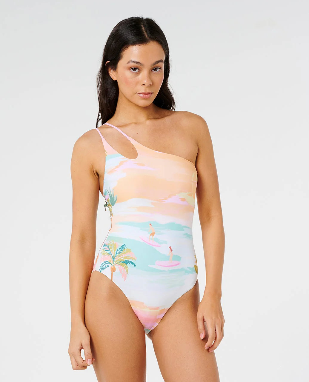 Rip Curl Topanga Canyon Good One Piece - Peach