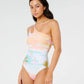 Rip Curl Topanga Canyon Good One Piece - Peach