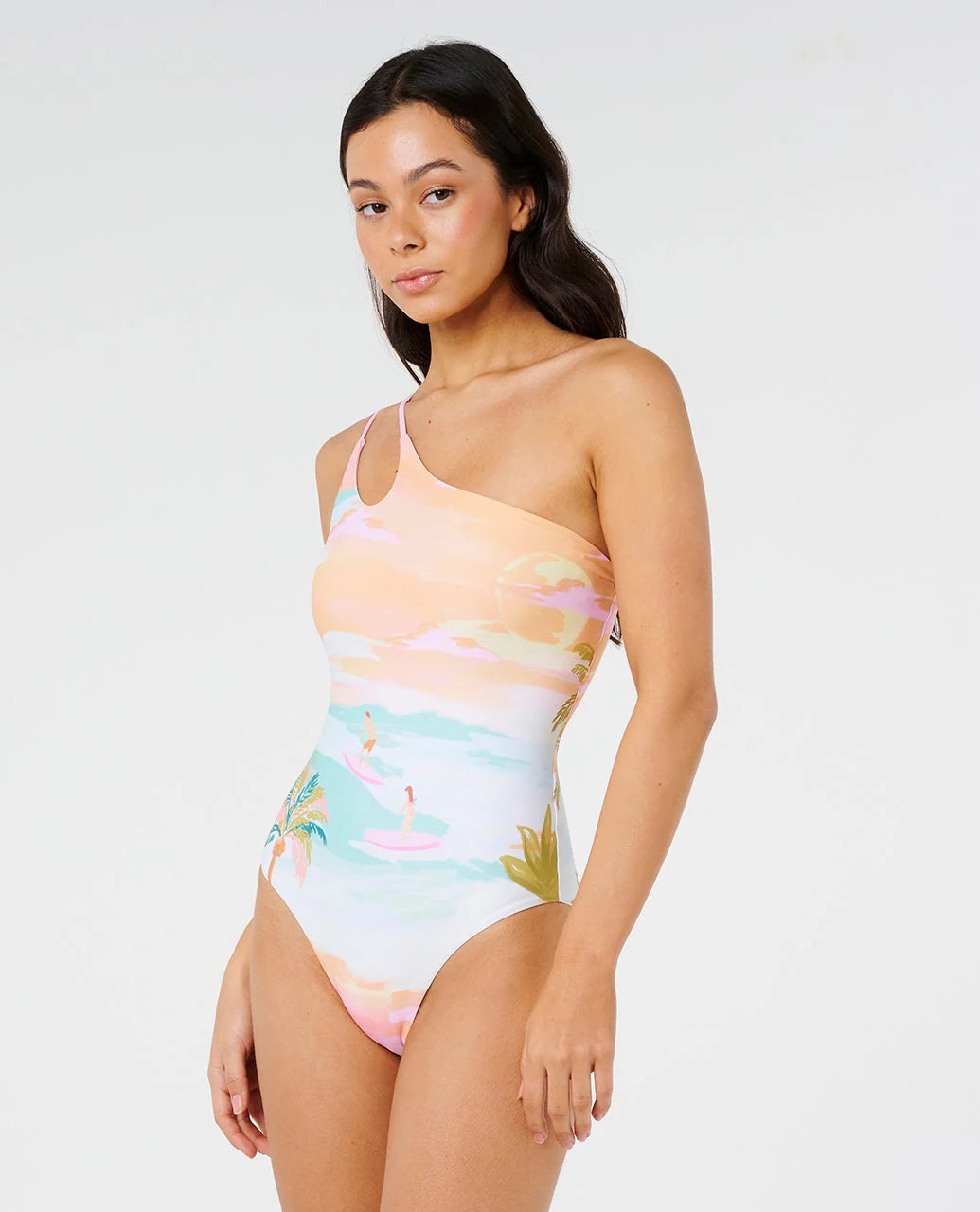Rip Curl Topanga Canyon Good One Piece - Peach