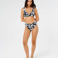 Rip Curl Topanga Geo Deep V Top - Black