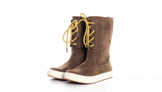Boat Boot Lace Up - Brown