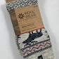 Norwegian Wool Socks - Reindeer