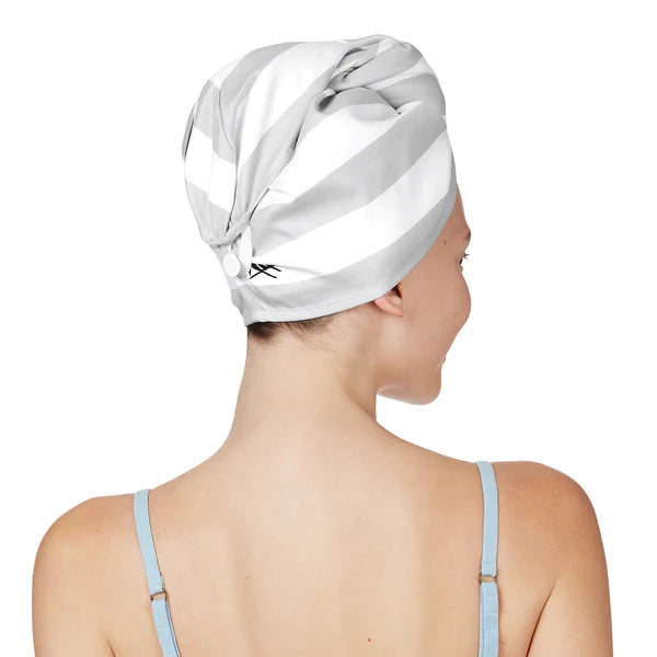 Dock & Bay Hair Wrap - Goa Grey