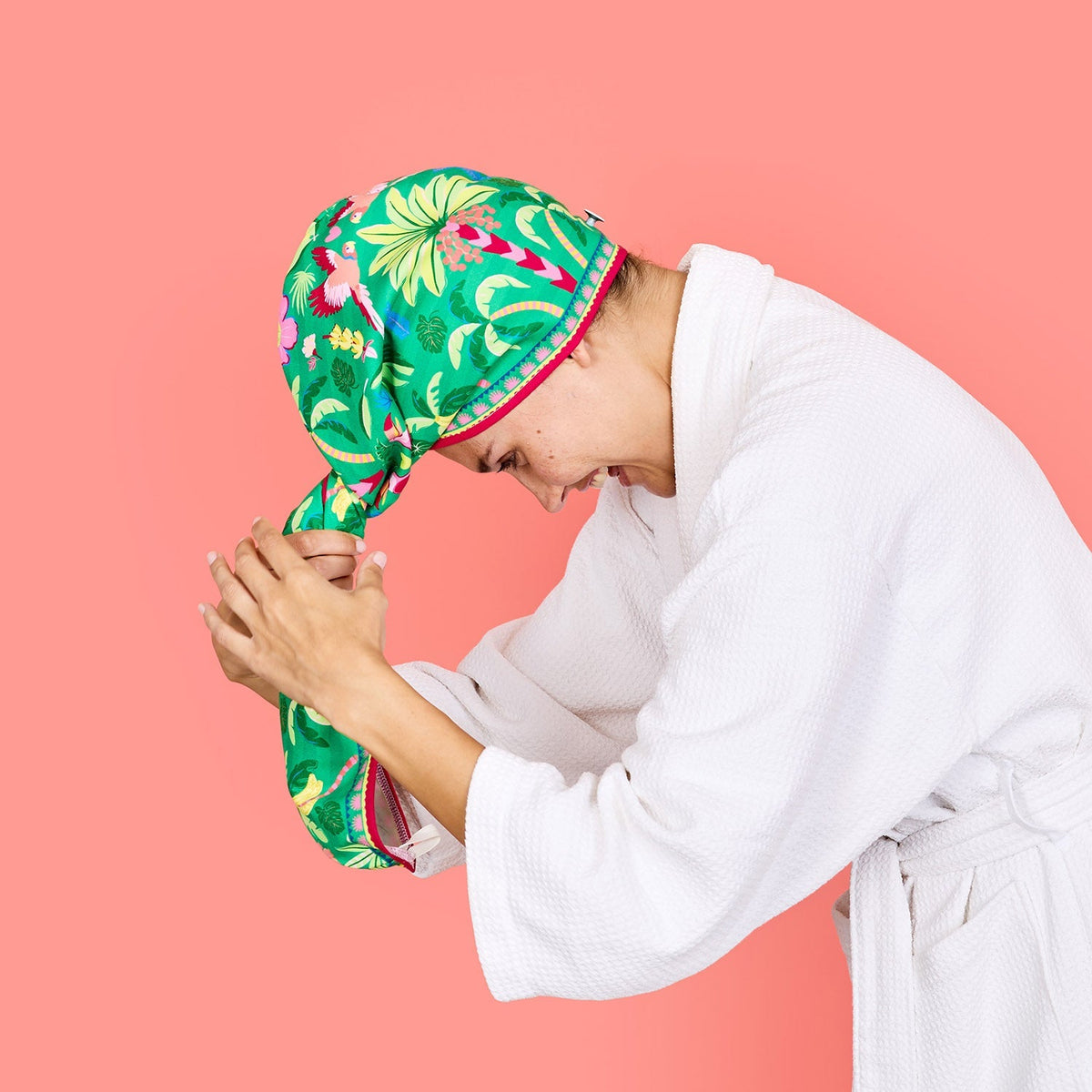 Dock & Bay Hair Wrap - Jungle Bloom