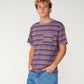 Rip Curl Disorder Stripe Tee - Dusty Purple