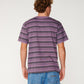 Rip Curl Disorder Stripe Tee - Dusty Purple