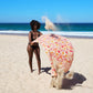 Dock & Bay Beach Towel - Tangerine Tide