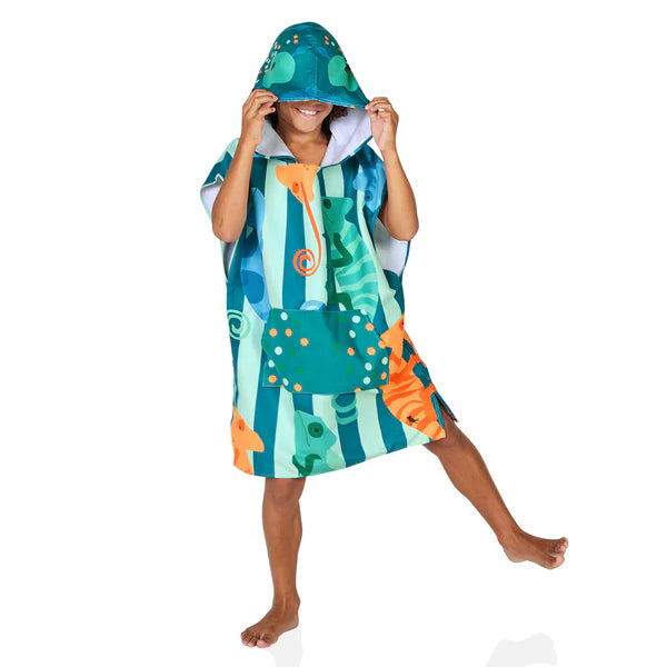 Dock & Bay Poncho Kids - Karma Chameleon