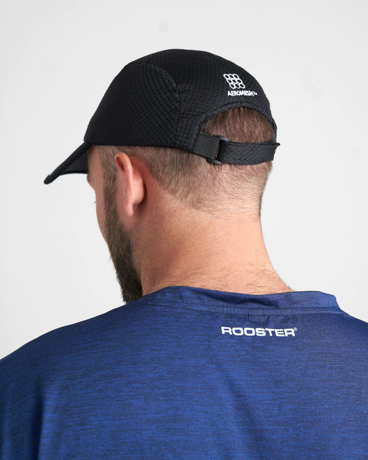 Rooster Aeromesh Cap - Black