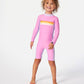 Rip Curl Rainbow Tide Springsuit - Bright Pink