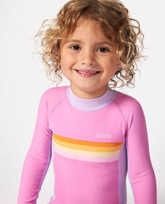 Rip Curl Rainbow Tide Springsuit - Bright Pink