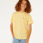 Rip Curl Boys Eternal Shred Logo Tee - Sunlight