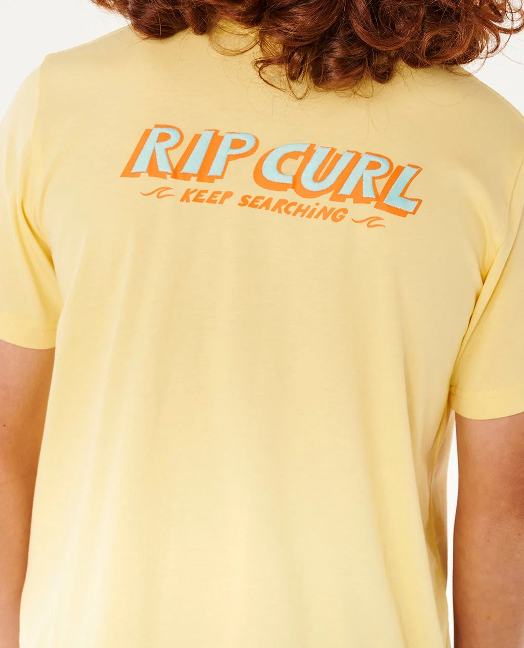 Rip Curl Boys Eternal Shred Logo Tee - Sunlight