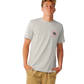 Rip Curl Streamline Line Up Tee - Grey Marle