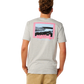 Rip Curl Streamline Line Up Tee - Grey Marle