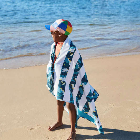 Dock & Bay Beach Towel Kids - Cool Camo