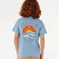 Rip Curl Boys Hazey Days Tee - Faded Denim