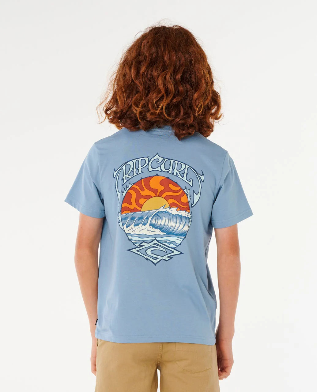 Rip Curl Boys Hazey Days Tee - Faded Denim