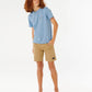 Rip Curl Boys Hazey Days Tee - Faded Denim