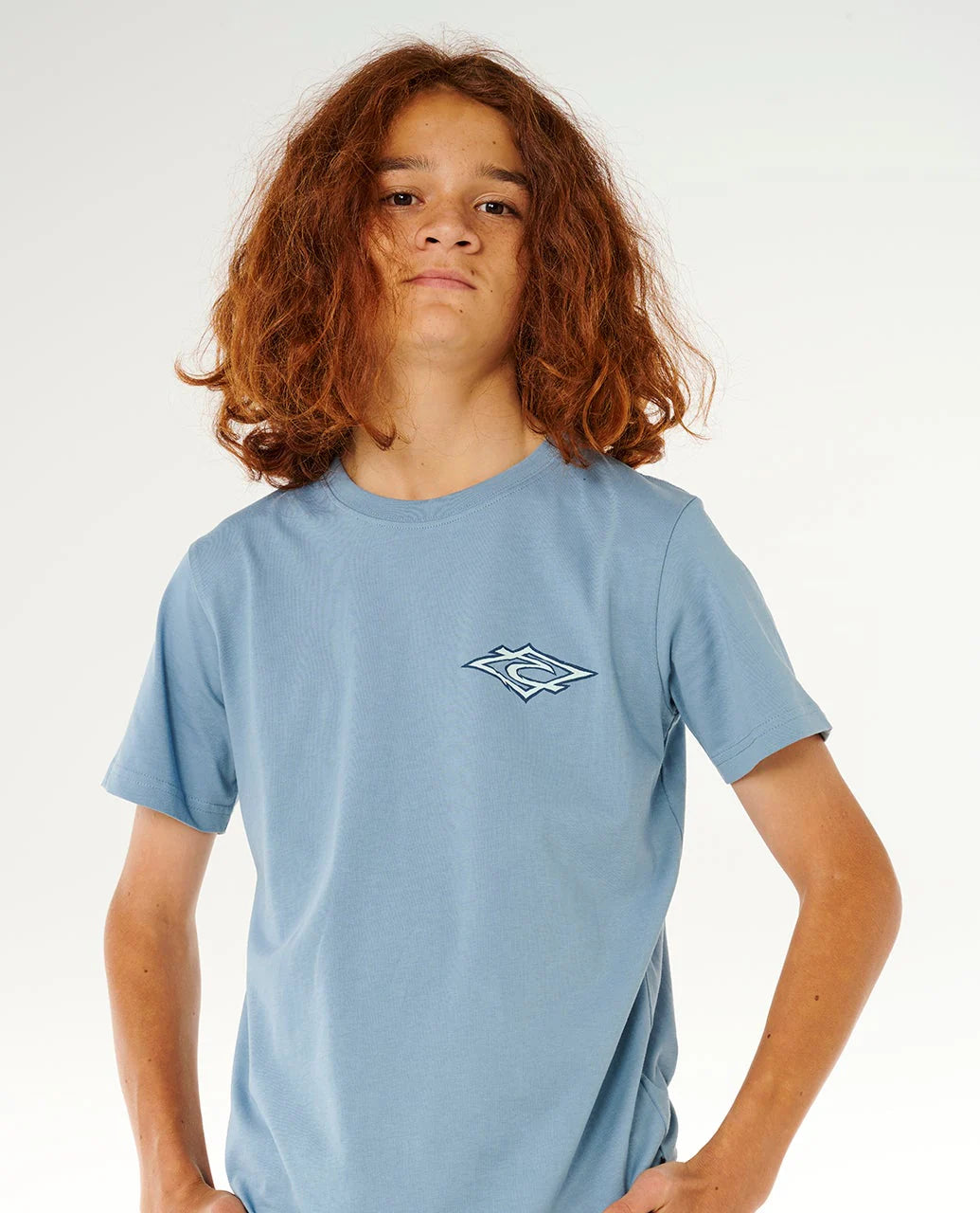 Rip Curl Boys Hazey Days Tee - Faded Denim
