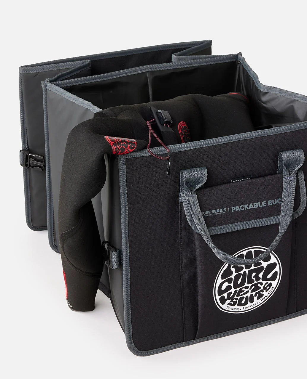 Rip Curl Surf Series Anti-Chaos Bucket - Black/Grey