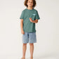 Rip Curl Boys Surf Shack Tee - Muted Green