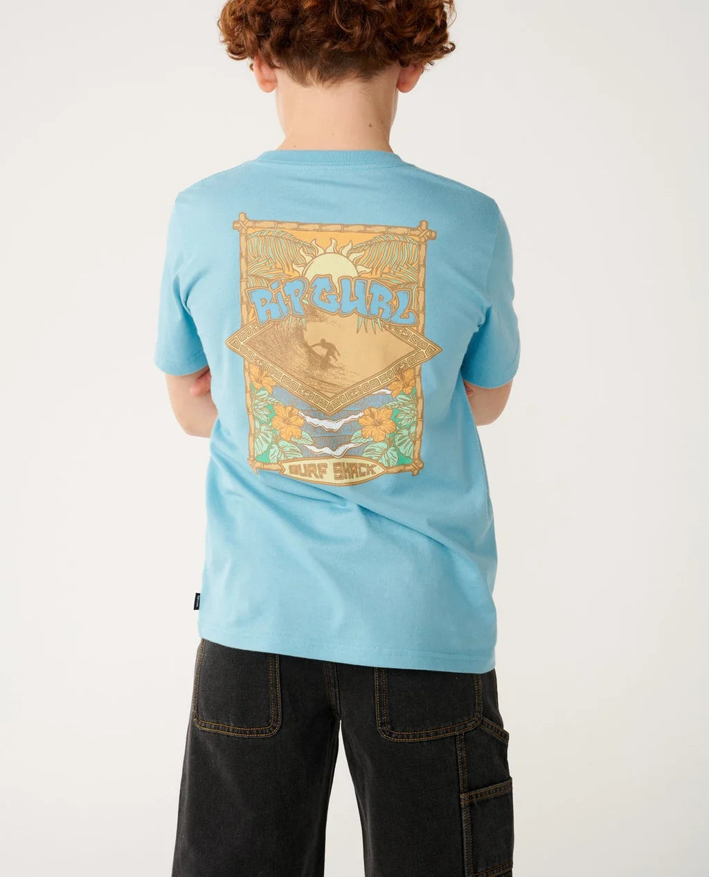 Rip Curl Boys Surf Shack Art Tee - Wave Pool
