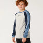 Rip Curl Boys Archive Sandman Panel Long Sleeve Tee - Grey Marle