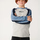 Rip Curl Boys Archive Sandman Panel Long Sleeve Tee - Grey Marle